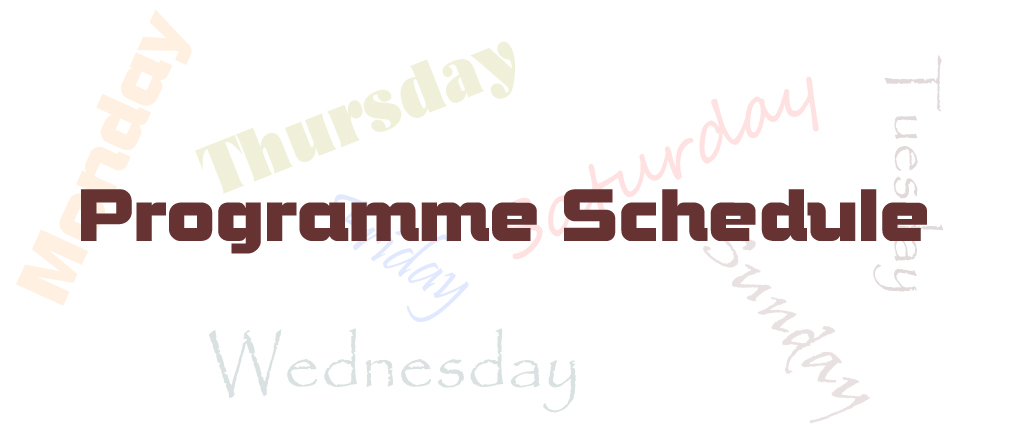 Programme-Schedule